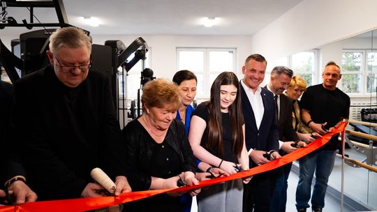 Nowa siłownia w Rusinowie otwarta. Skorzystają uczniowie i mieszkańcy
