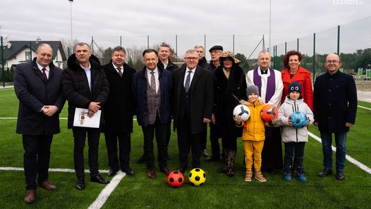 Nowa świetlica wiejska i boisko w Sołtykowie