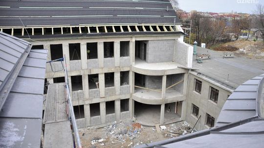 Nowa szkoła plastyczna już stoi!