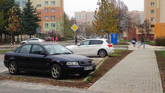 Nowe chodniki na ulicy Rapackiego 