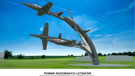 Małymi krokami do pomnika radomskich lotników. Nowe drzewa przy rondzie warszawskim