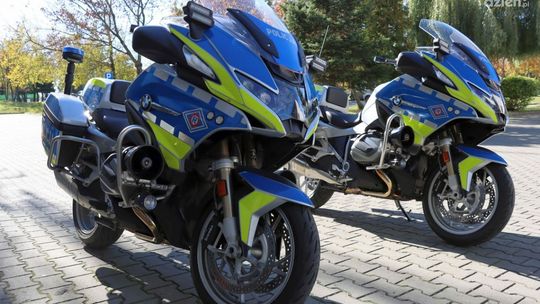 Nowe motocykle w radomskiej policji
