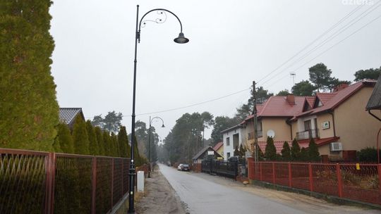 Nowe oświetlenie na terenie gminy Jedlnia-Letnisko