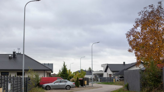 Nowe oświetlenie przy ul. Witosa Nowe oświetlenie przy ul. Witosa