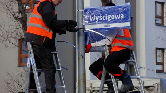 Nowe oznakowanie ulic