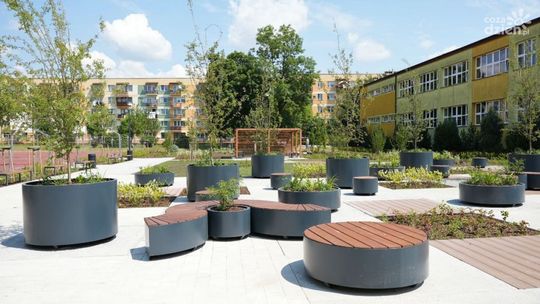 Nowe strefy zielone przy kozienickich szkołach