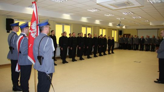 Nowi policjanci w garnizonie