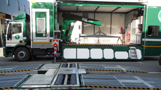 Nowoczesna "broń" w walce z niesprawnymi ciężarówkami 