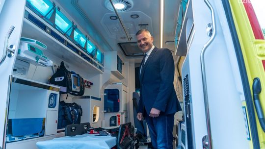 Nowoczesna karetka bariatryczna