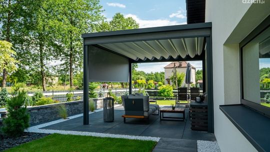 Nowoczesna pergola tarasowa: Klucz do eleganckiego ogrodu