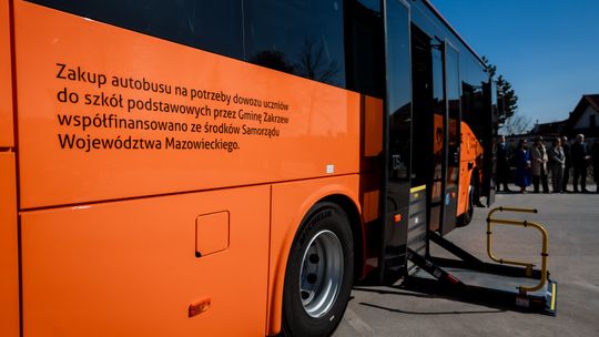 Nowy autobus szkolny dla gminy Zakrzew Nowy autobus szkolny dla gminy Zakrzew