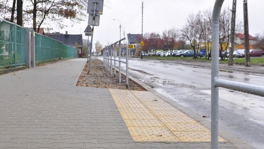 Nowy chodnik na ulicy Gajowej