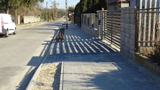 Nowy chodnik przy ul. Kilińskiego w Zwoleniu