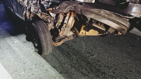 Nowy Gózd. Bus najechał na tył osobówki