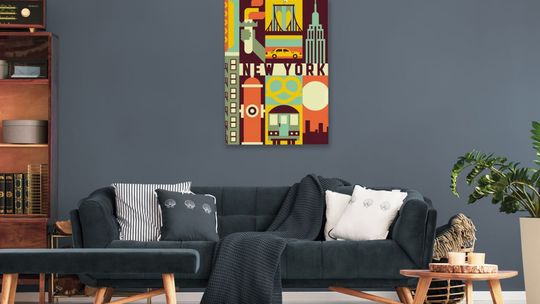 Nowy Jork, Paryż i Londyn - plakaty ze słynnymi miastami