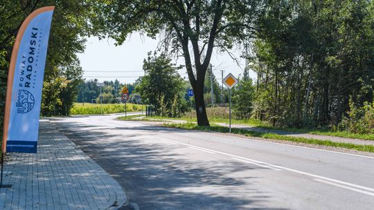 Nowy odcinek drogi Radom – Gębarzów – Polany oddany do użytku