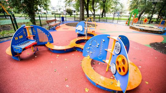 Nowy plac zabaw na Plantach