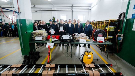 Nowy sprzęt dla druhów z gminy Rzeczniów