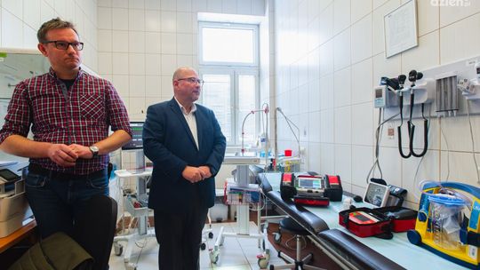 Nowy sprzęt medyczny dla ambulatorium