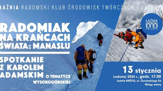 O najwyższych górach z Karolem Adamskim
