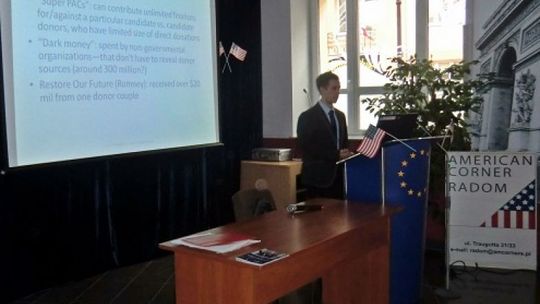 O wyborach w USA z Amerykaninem