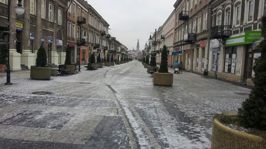 Oblodzone ulice w Radomiu - jest problem