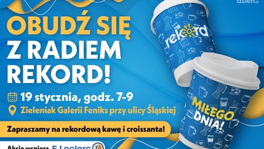 Obudź się z Radiem Rekord! Zapraszamy na kawę