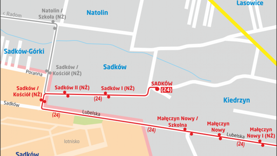 Od czwartku autobusy 14 i 24 pojadą inną trasą