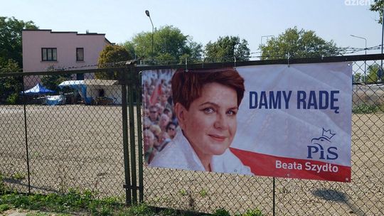 Od wywieszania banerów ruszyła kampania PiS