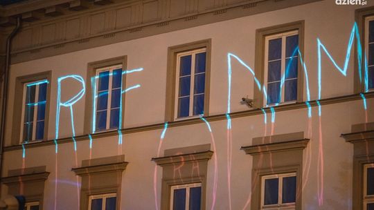 Odbył się pierwszy pokaz mappingu