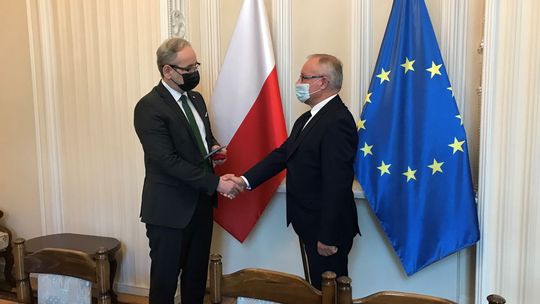 Odznaczenie dla Andrzeja Cieślika. „Za zasługi”