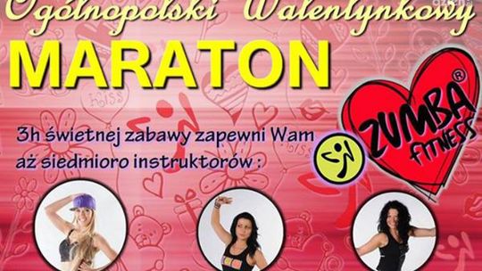 Ogólnopolski Walentynkowy Maraton Zumby w sobotę 14 lutego