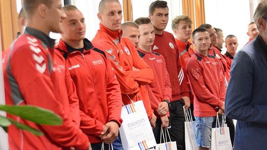 Olimpijczyk Radom z wizytą u prezydenta! (VIDEO)