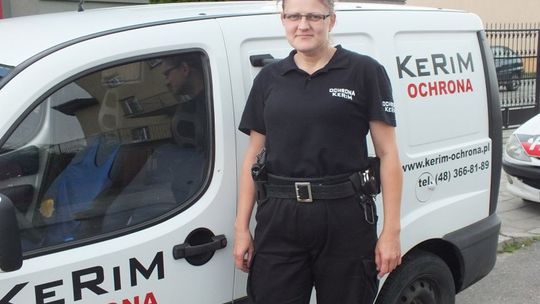 Ona potrafi obezwładnić... i pracuje w ochronie