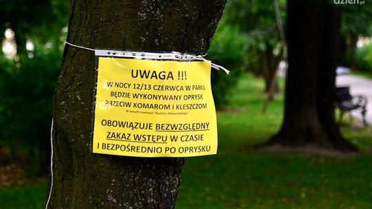 Opryski przeciw komarom