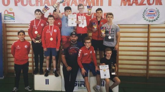 Osiem medali zapaśników Olimpijczyka w międzynarodowym turnieju