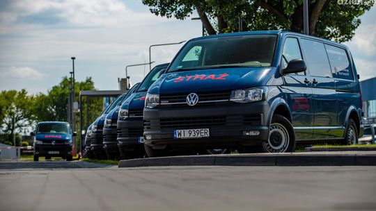 OSP Skaryszew z autem do pomocy dla uchodźców