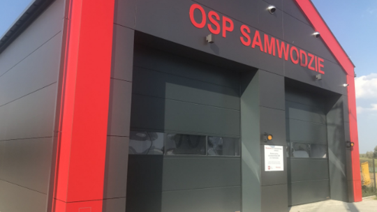 OSP w Samwodziu ma nowy garaż OSP w Samwodziu ma nowy garaż