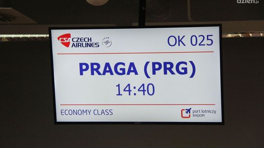 Ostatni samolot czeskich linii odleciał