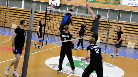 Ostatni trening Czarnych Radom przed meczem w Bielsku