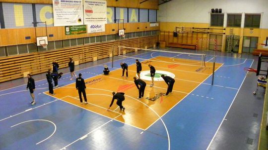 Ostatni trening Czarnych Radom przed meczem z BBTS