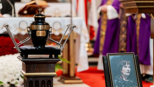 Ostatnia droga Łuby. Pożegnali ją politycy i samorządowcy