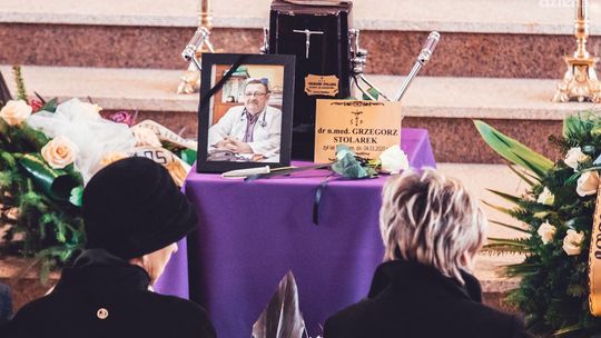 Ostatnie pożegnanie dr. Grzegorza Stolarka