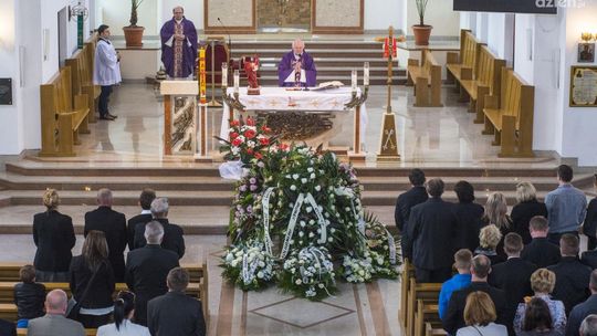 Ostatnie pożegnanie dziennikarza Dominika Majsterka