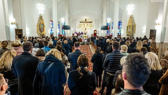 Ostatnie pożegnanie Pawła Nowaka (zdjęcia)
