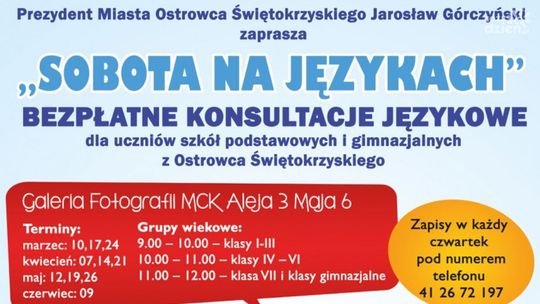 Ostrowiec. Konsultacje językowe dla uczniów podstawówek i gimnazjów