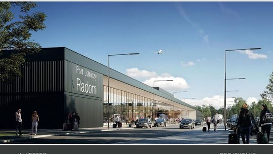 Oto wizualizacja lotniska na Sadkowie
