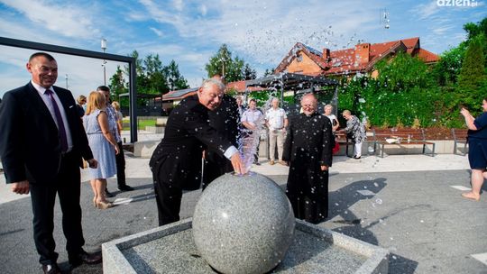 Otwarcie nowego skweru w Rzeczniowie