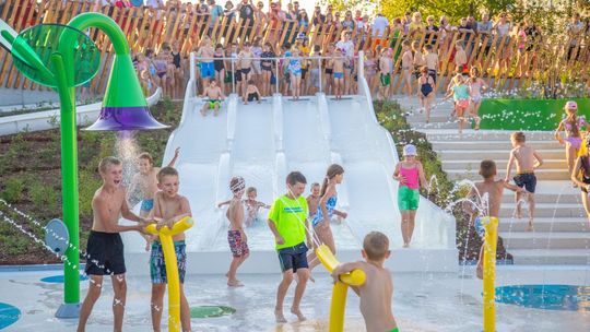 Otwarcie wodnego parku w Kozienicach