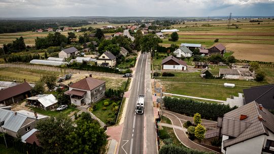 Otworzyli drogę powiatową z Seredzic do Iłży
